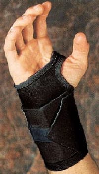 Scott Specialties Support Wrist Brace, Elastic, Left, X-Large - Support Wrist Left - Image 1