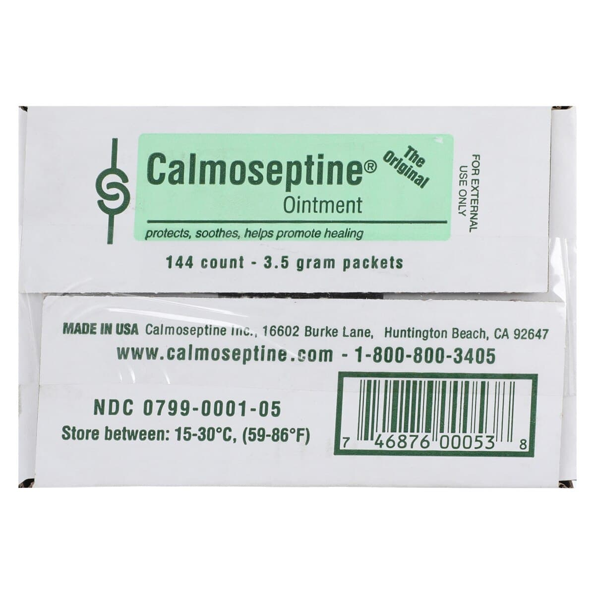Calmoseptine Barrier Ointment, Menthol/Lanolin, 144/Box thumbnail 2
