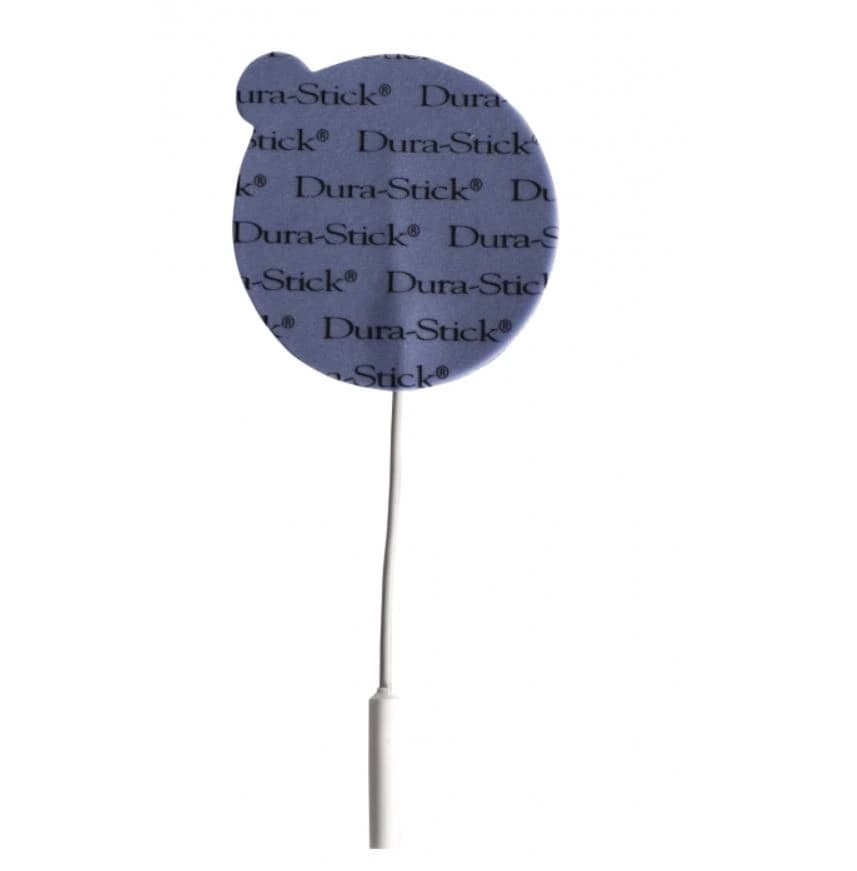Dura-Stick Plus Round Electrode, 40/Package - DuraStick Plus Electrode Round - Image 1