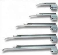 SunMed Conventional Laryngoscope Blade, Macintosh English Profile, Size 4 (Large Adult), Halogen LED, Clear Cool White - Laryngoscope English Miller - Image 1