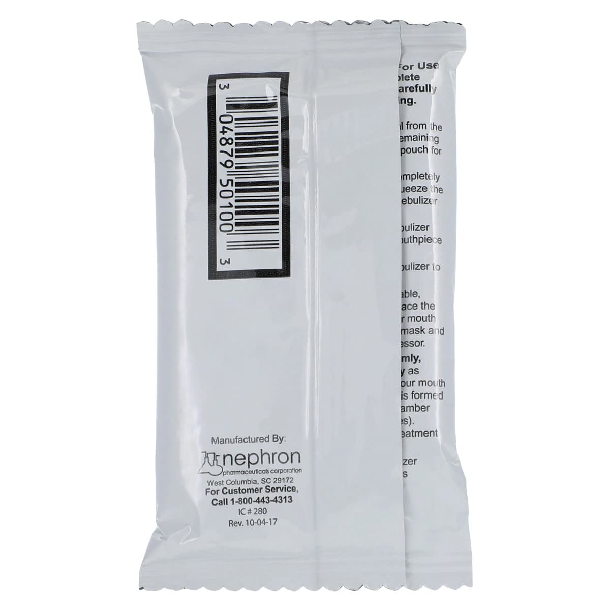 Albuterol Sulfate Inhalation Solution 0.083% PF, 3mL Vial, 60/Package thumbnail 4