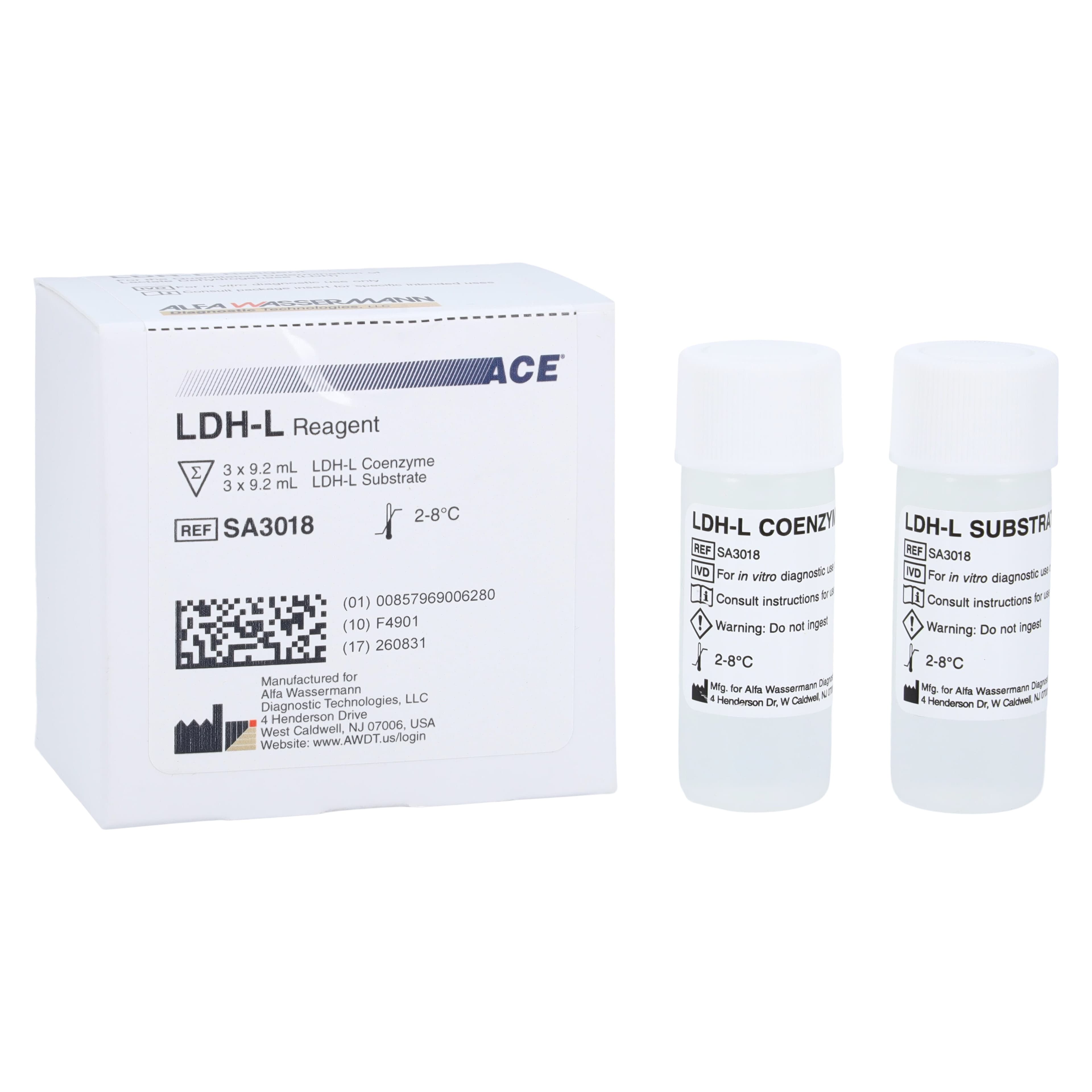 Ace/Alera LDH Reagent, Lactate Dehydrogenase, 3x9.2mL, 5x3mL/Box thumbnail 2