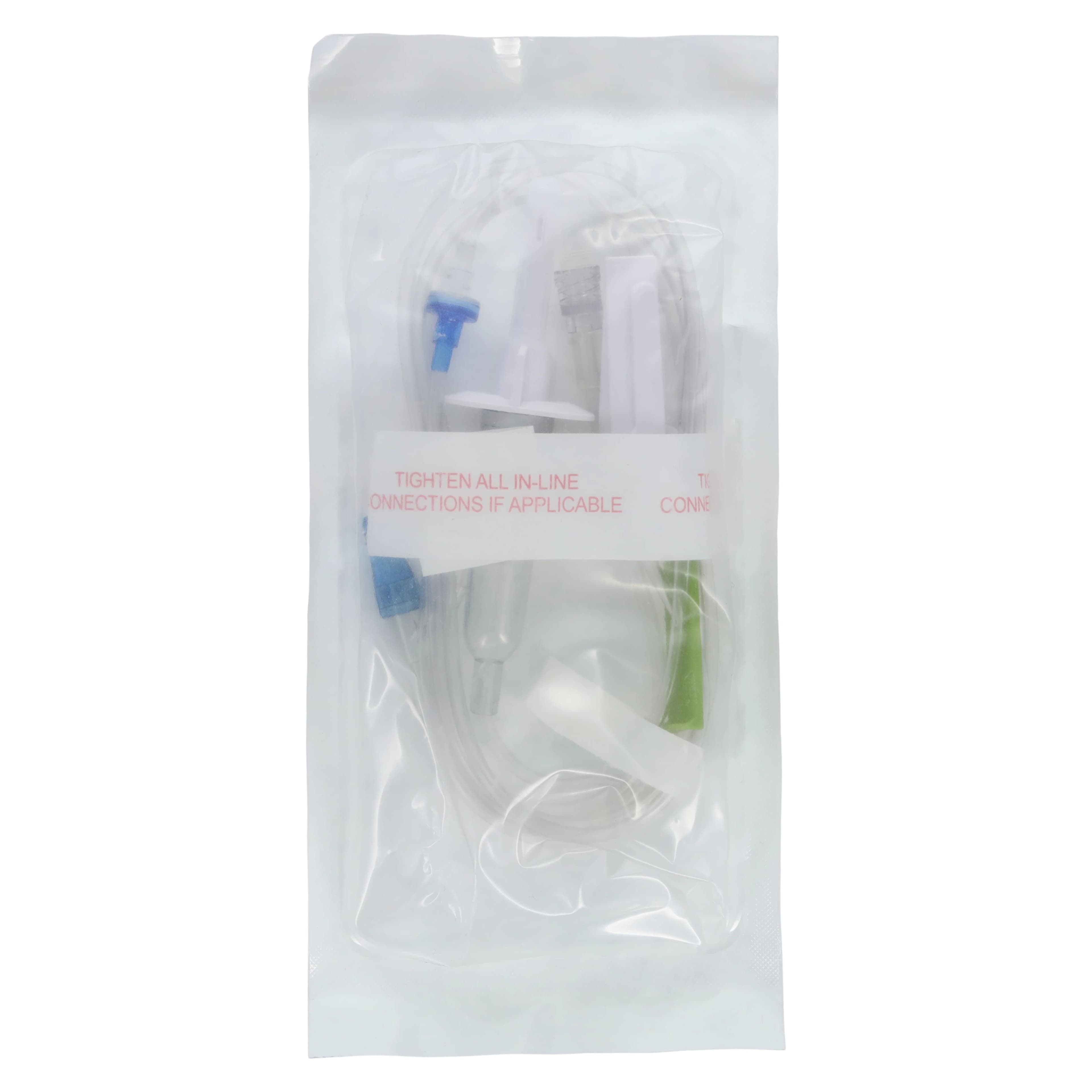IV Primary Set Bravo 24, 15 Drops/mL, 84", 1-Port, 50/Case thumbnail 2