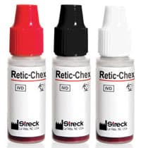 Streck Retic-Chex II Reticulocyte Control, Levels 1-3, 2 x 1 mL - Retic-Chex II (Control, L1,L3) - Image 1