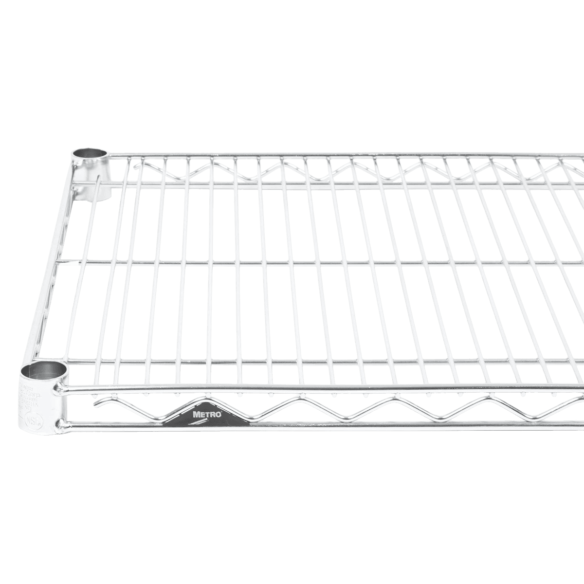 InterMetro Super Erecta Wire Shelf, Chrome, Each - Shelf Wire Chrome - Image 1