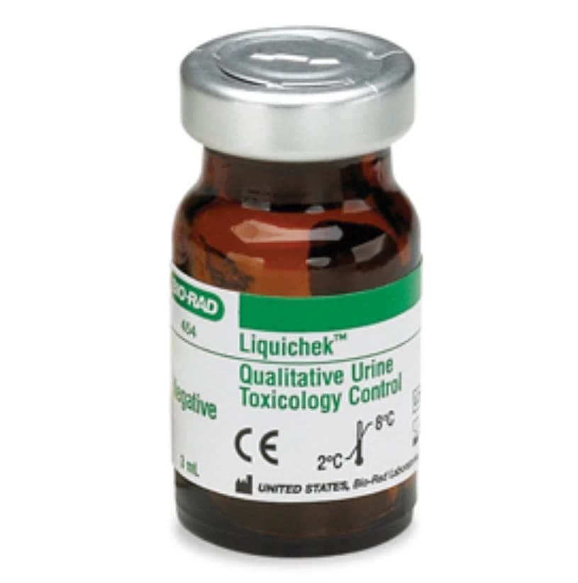 Liquichek Urine Toxicology Negative Control, 6 x 3 mL, Bio-Rad Laboratories - Liquicheck Qual Neg Tox Contrl - Image 1