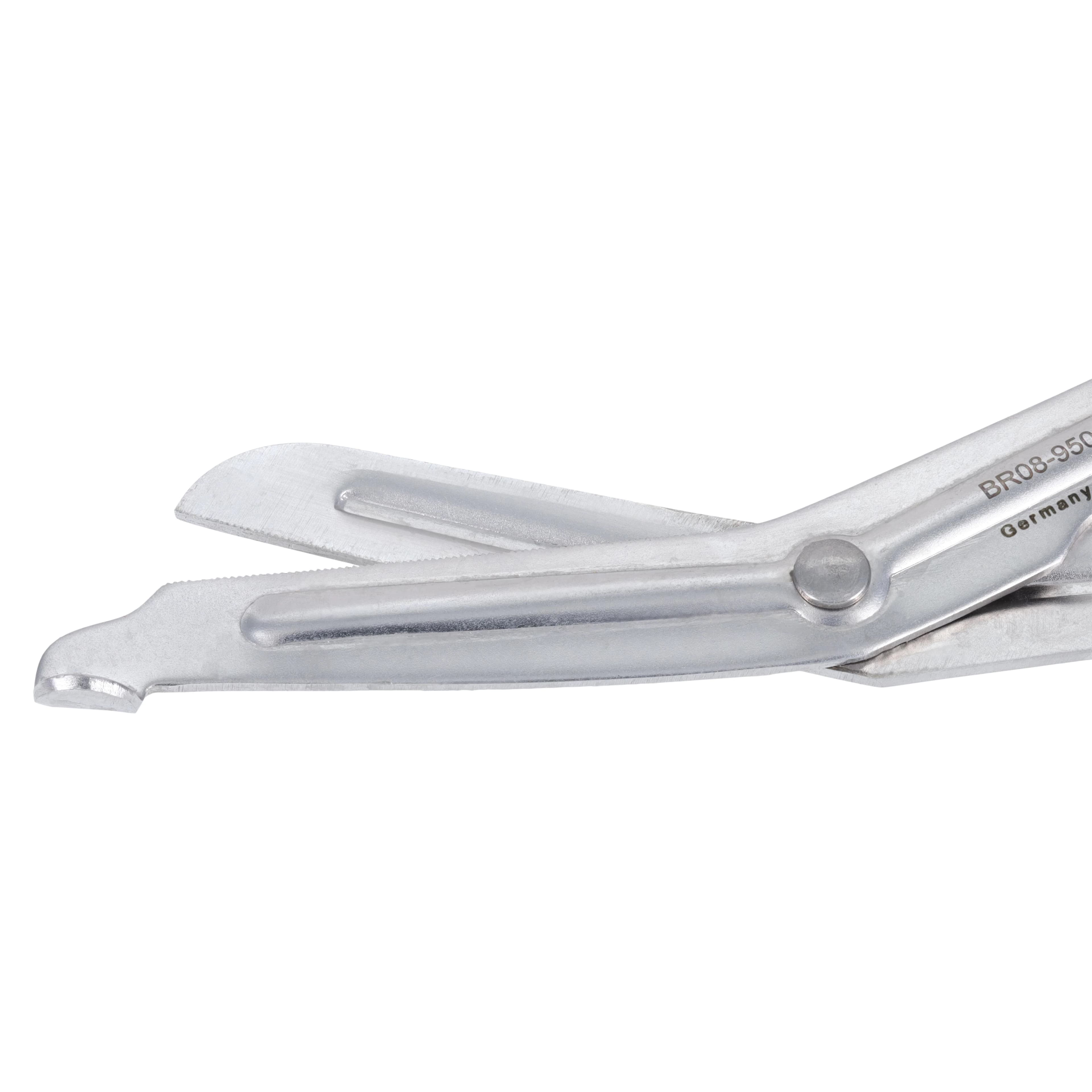 Bandage & Utility Scissors, Angled 6" Stainless Steel, Non-Sterile, Reusable, Each thumbnail 3