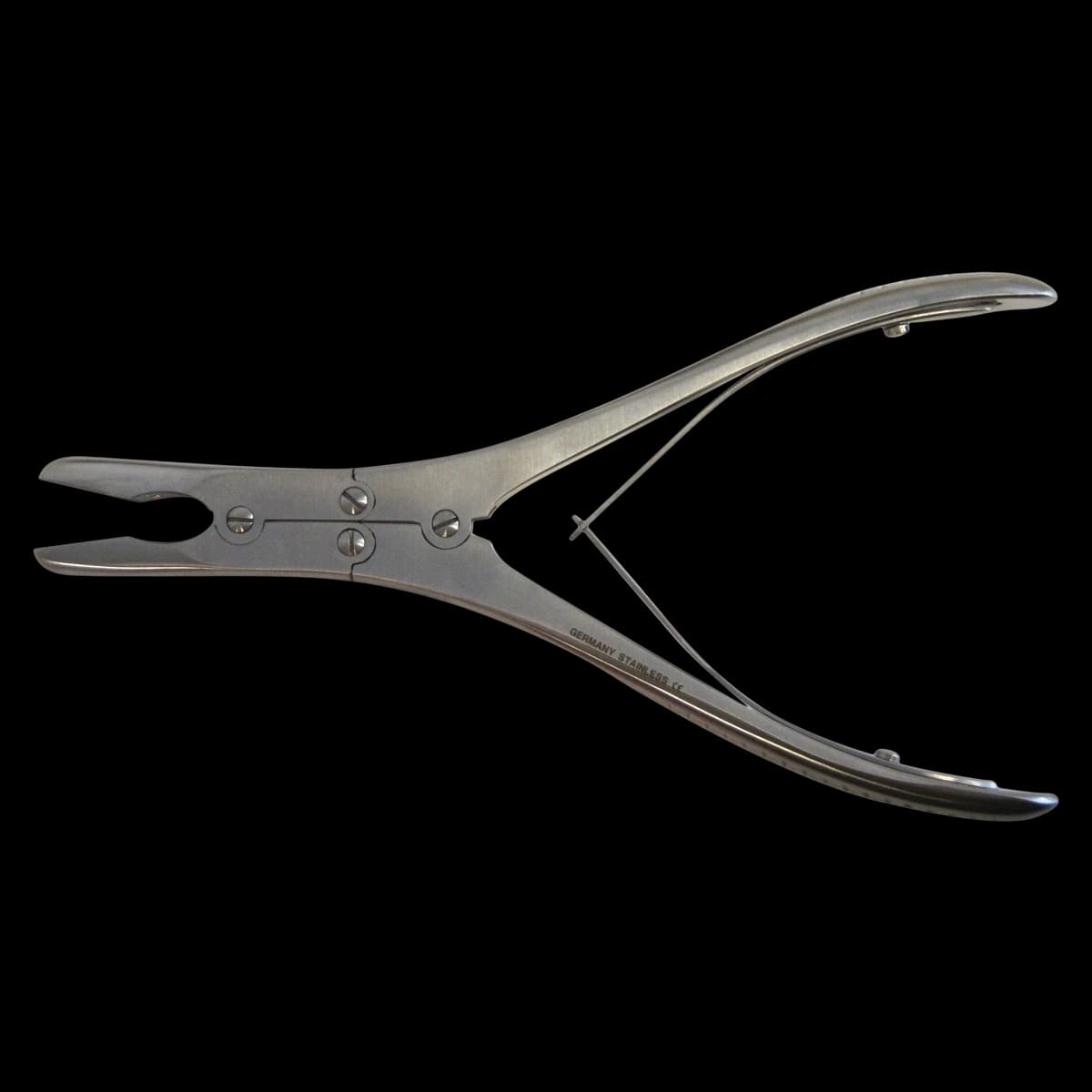 Ruskin Rongeur, Straight, Stainless Steel, Autoclavable, Reusable - Rongeur Ruskin Straight - Image 1