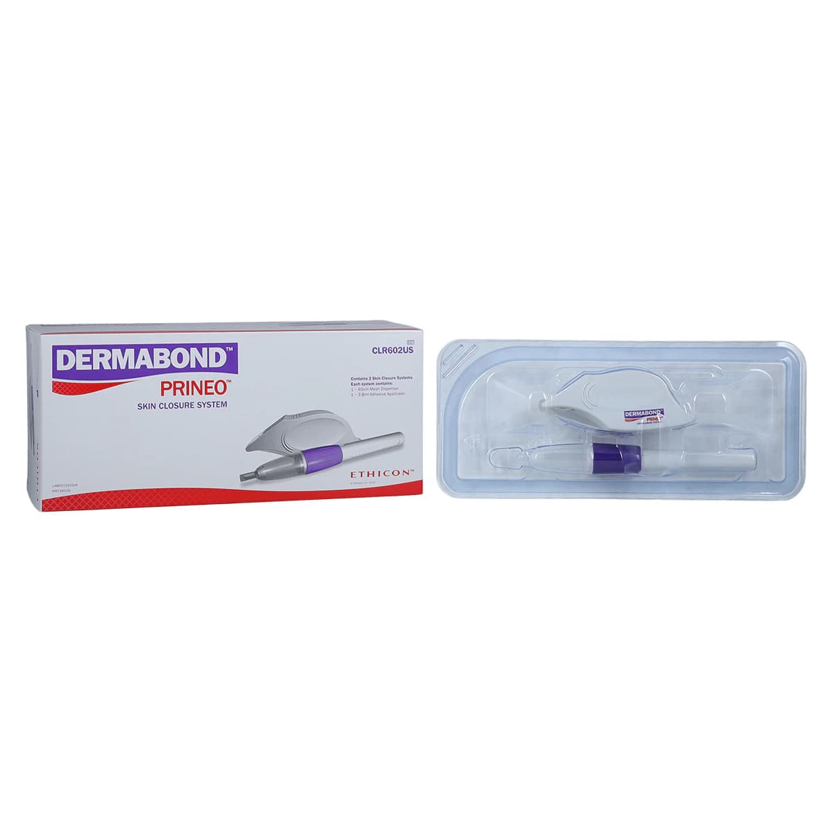 Prineo Skin Closure System, 2-Octyl Cyanoacrylate/Mesh, 3.8mL, Violet, 2/Box thumbnail 2