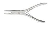 Ruskin Rongeur, Straight, 6", 3mm Bite, Stainless Steel, Autoclavable, Reusable, 1 Each - Ronguer Ruskin Straight 6" - Image 1
