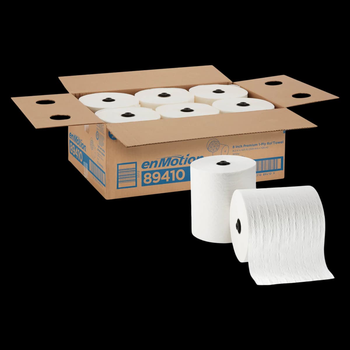 Georgia-Pacific enMotion Premium Touchless Towel Roll, 8.25 in x 425 in, White, 6 Rolls/Case thumbnail 2