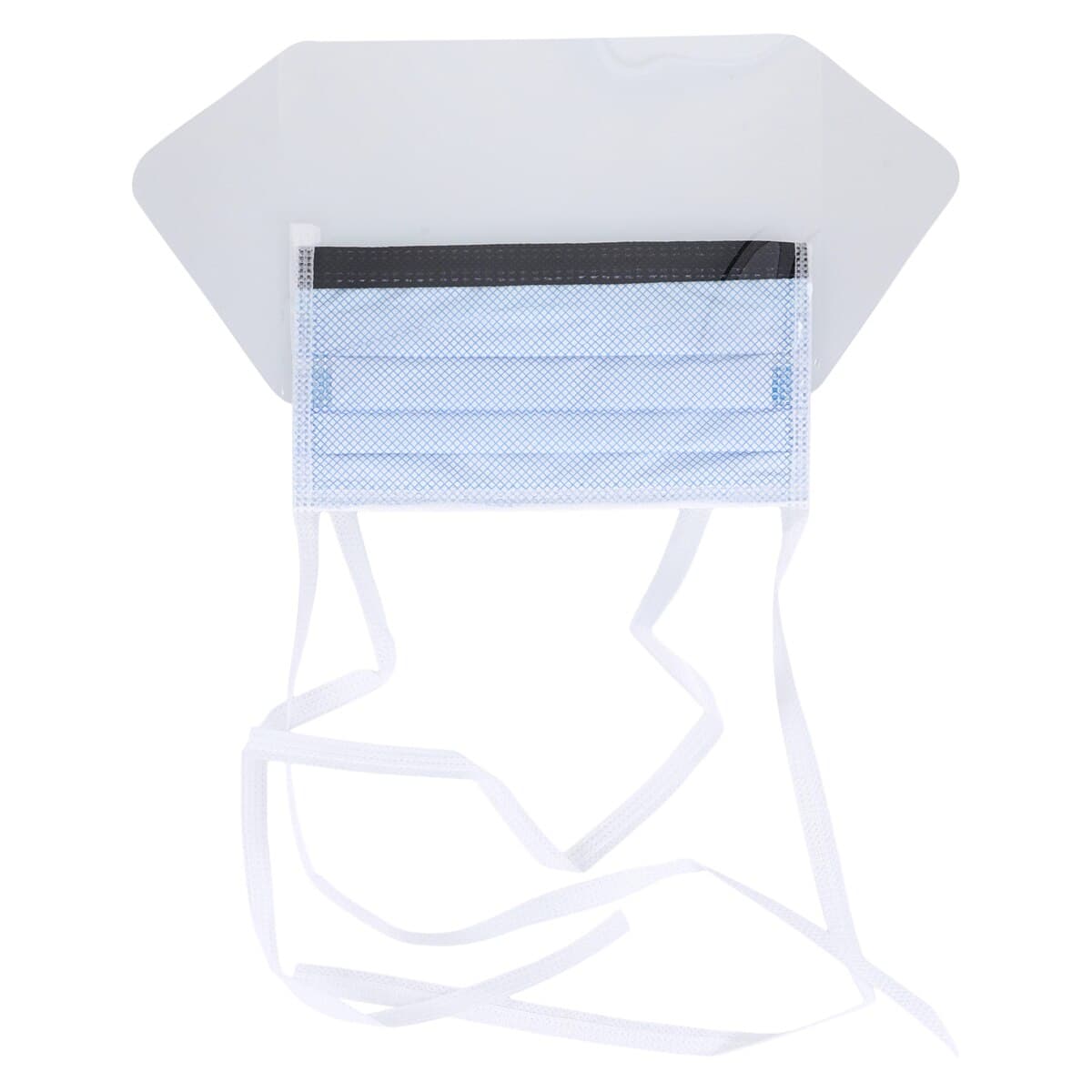 Aspen Surgical FluidGard Surgical Mask, Anti-Fog, ASTM Level 3, Blue Diamond, Latex-Free, 100/Case thumbnail 2