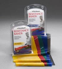 Thera-Band Exercise Band, Blue & Black (2-Pack) - Theraband Blue & Black - Image 1