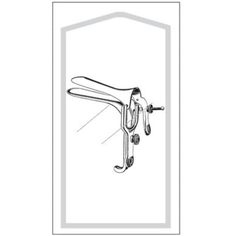 Sklar Instruments Econo Graves Vaginal Speculum, Small, 3" x 3/4", 25/Box - Speculum Vaginal Graves - Image 1