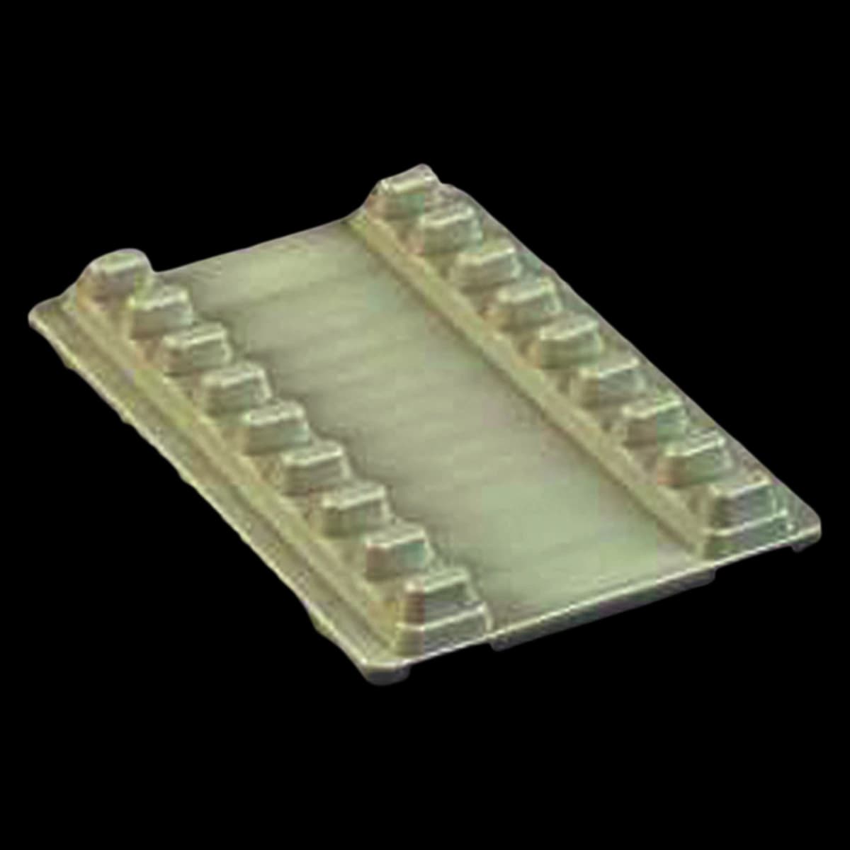 Plasdent Instrument Mat, Small, Blue, Reversible, 5-3/16" x 4-1/8", 400MS-2 - Instrument Mats, Small - Blue - Image 1