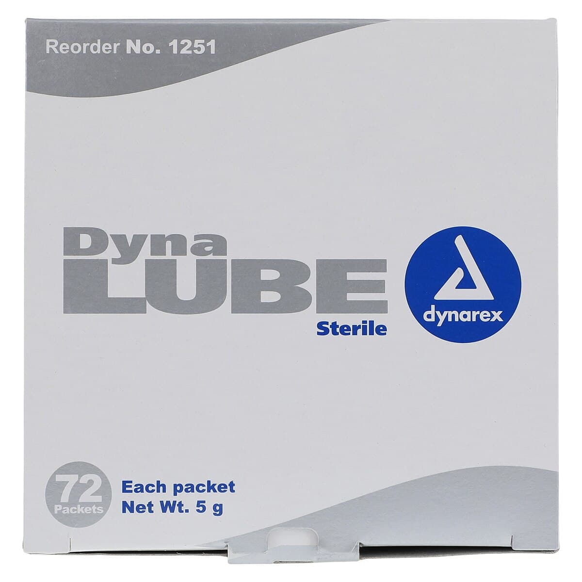 Dynarex Lube Gel Sterile Foilpack, 5g, 72/Box thumbnail 6