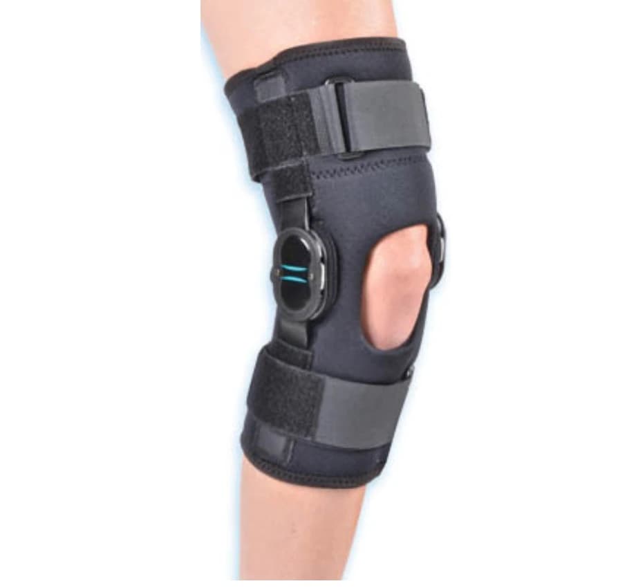 Hely & Weber Velocity Support Knee Brace, Neoprene, Large (18-20"), Universal - Brace Knee Hinge VelocityPS Lg - Image 1