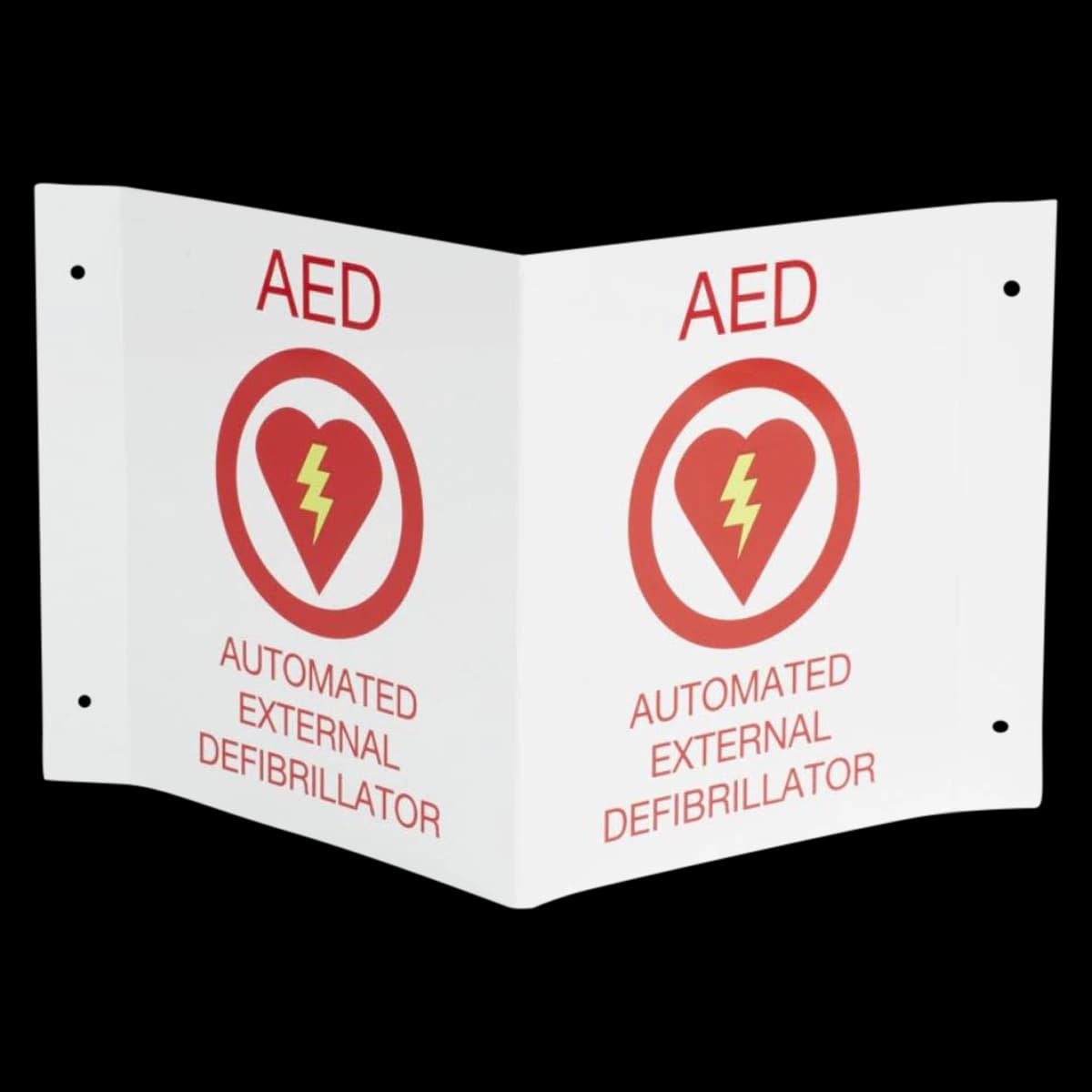 Zoll Medical AED Plus Wall Sign, Flat, 8.5" x 11" - Zoll Medical AED Plus Wall Sign, Flat, 8 Â½" x 11" - Image 1