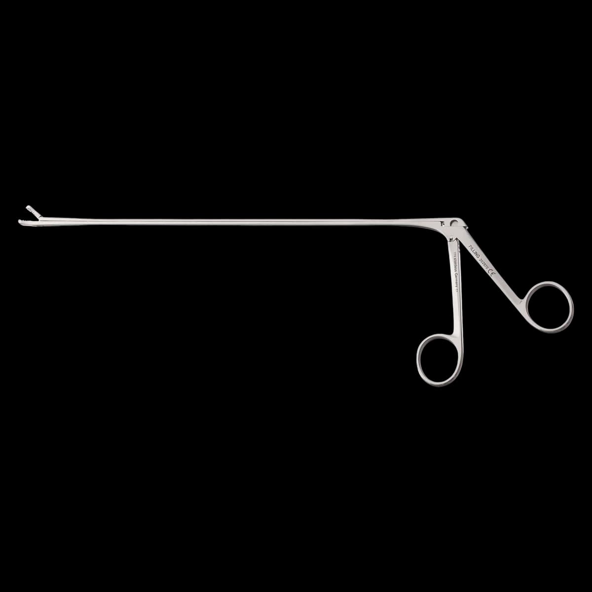 Barron Alligator/Seizing Forceps, Straight, 11-3/4" (29.8 cm), Stainless Steel, Each - Forcep Barron Seizing - Image 1