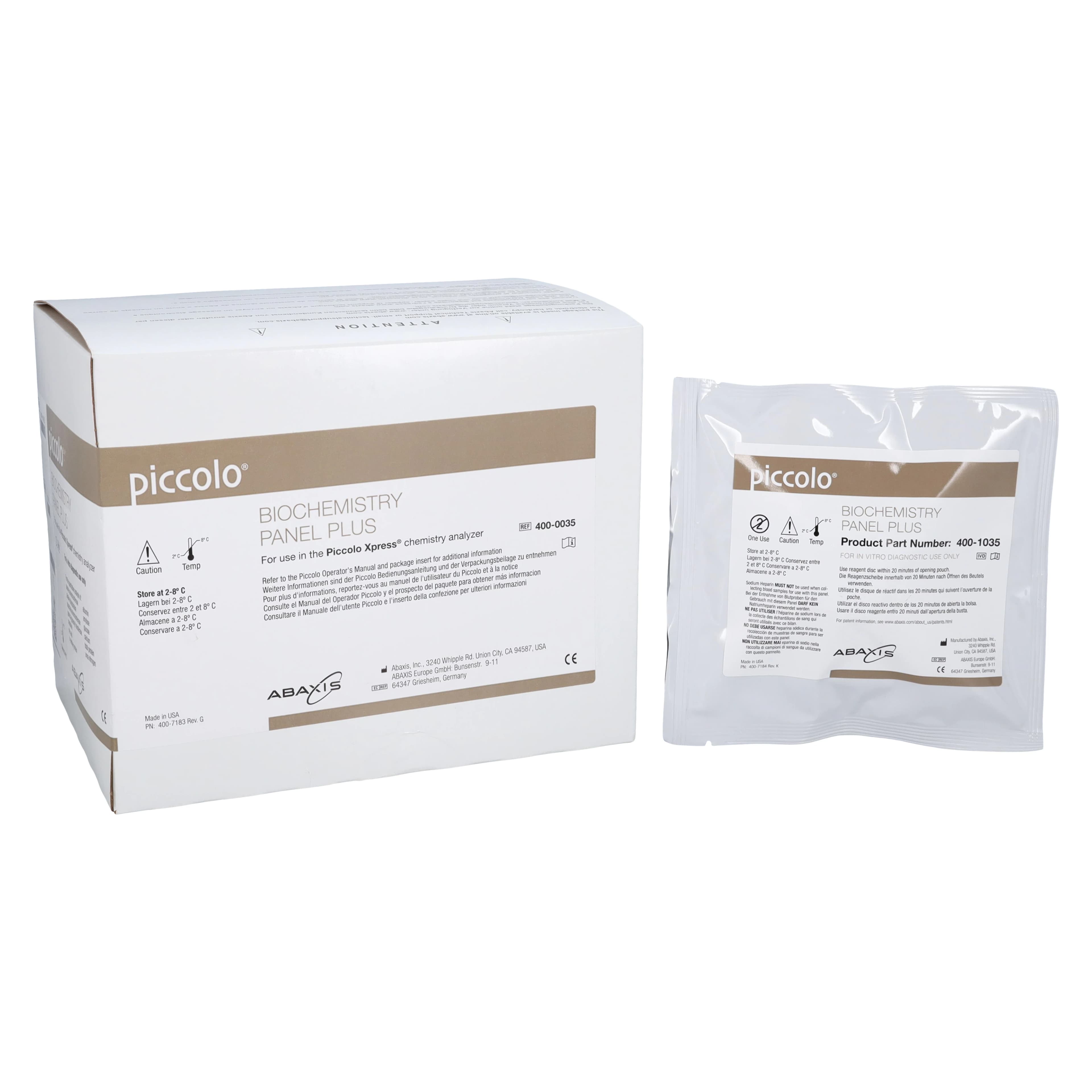 Abaxis Piccolo Xpress BioChemistry Panel Plus Reagent Disc, Moderately Complex, 10/Box thumbnail 2