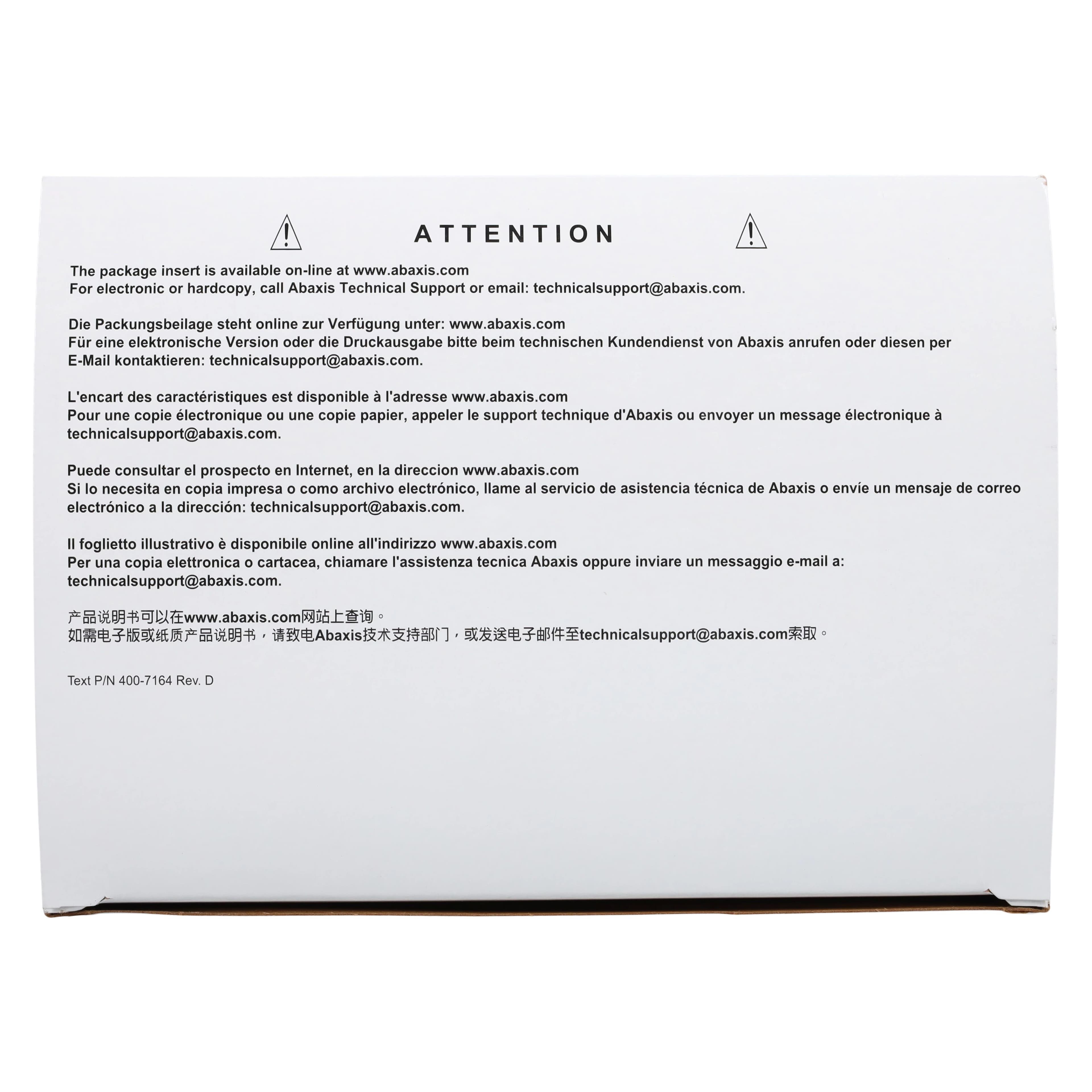 Abaxis Piccolo Xpress BioChemistry Panel Plus Reagent Disc, Moderately Complex, 10/Box thumbnail 6