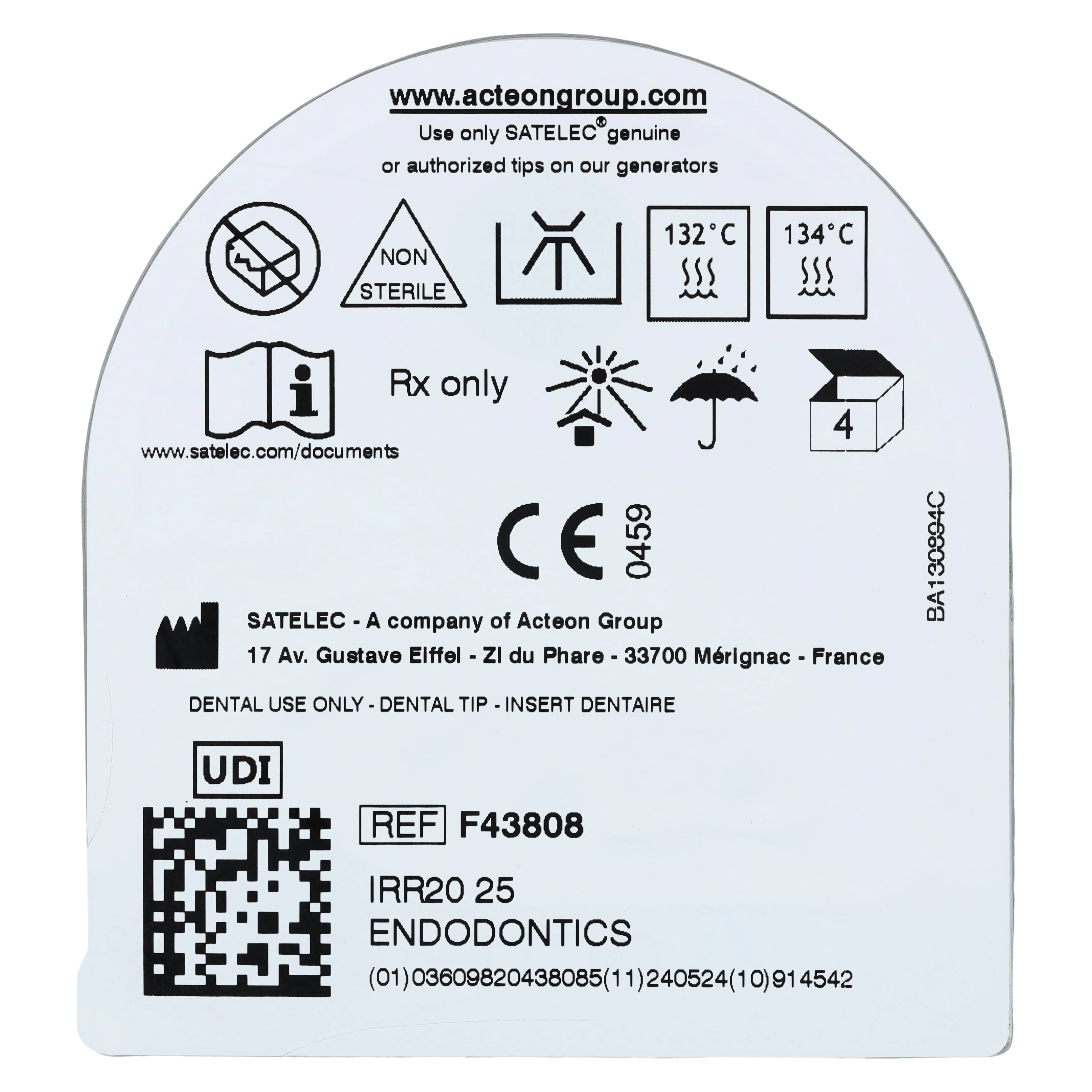 Irrisafe K20/25mm Irrigating Files, 4/Pack thumbnail 2