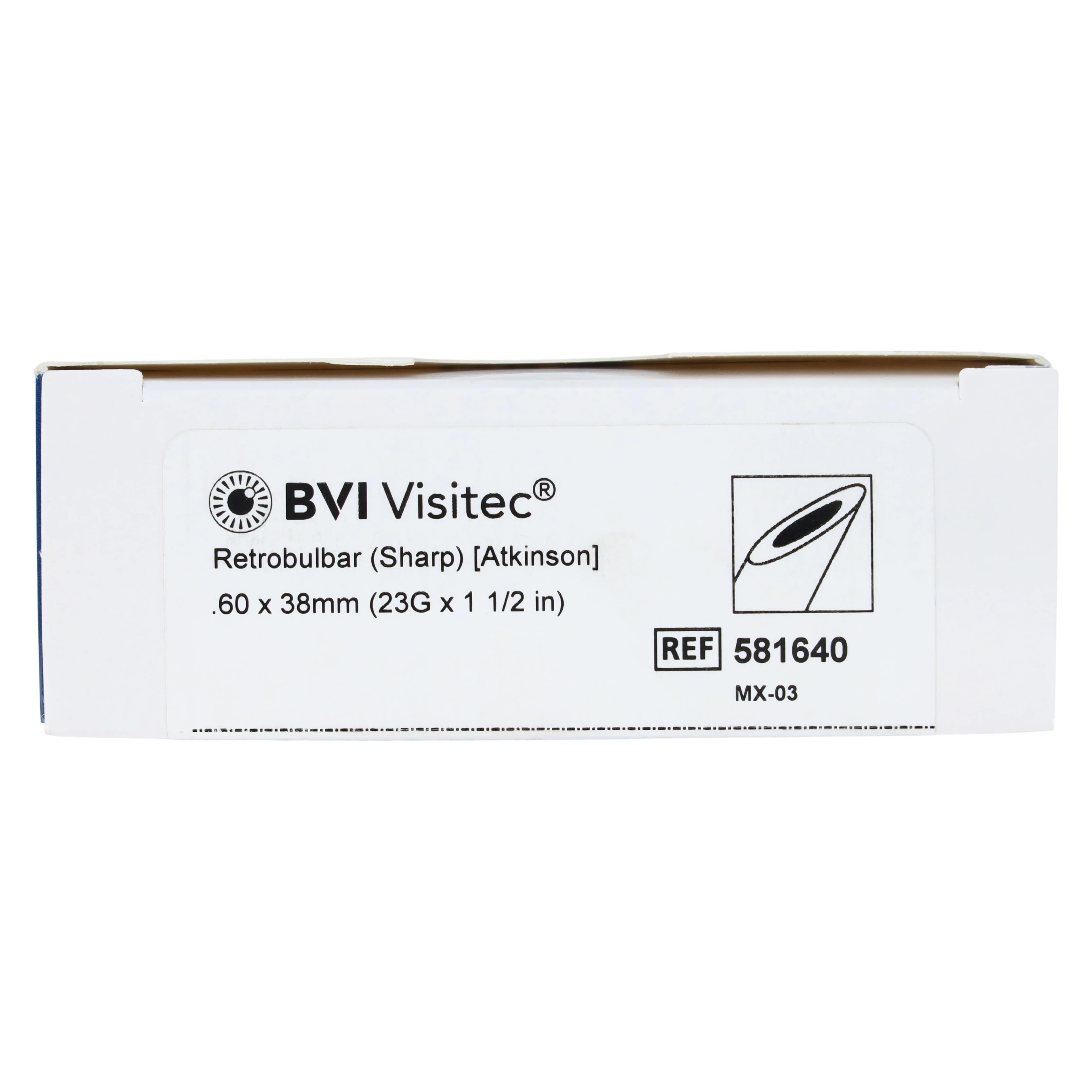 Visitec Retrobulbar Sharp Cannula, 25G x 1.5" (38 mm), Single-Use thumbnail 6