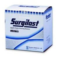 Surgilast Tubular Elastic Dressing Bandage, Latex-Free, White, 46" x 25 yd, 1/Box - Surgilast Bandage Ltx Elastic - Image 1
