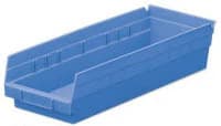 Akro-Mils Polypropylene Bin Shelf, Blue, Each - Bin Shelf Polypropylene - Image 1