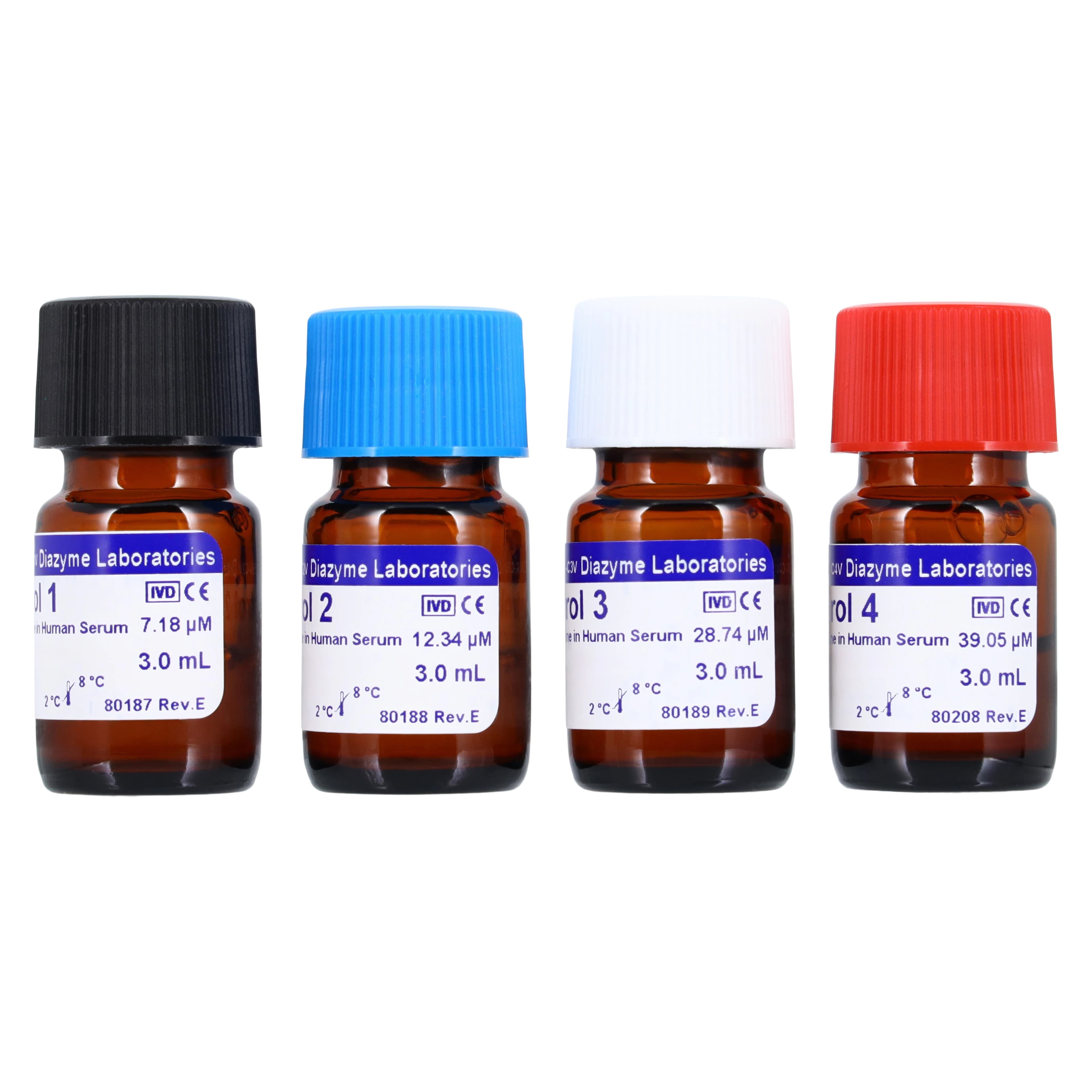 Diazyme Homocysteine Level 4 Control, 4 x 3 mL, for Synchron Systems thumbnail 4