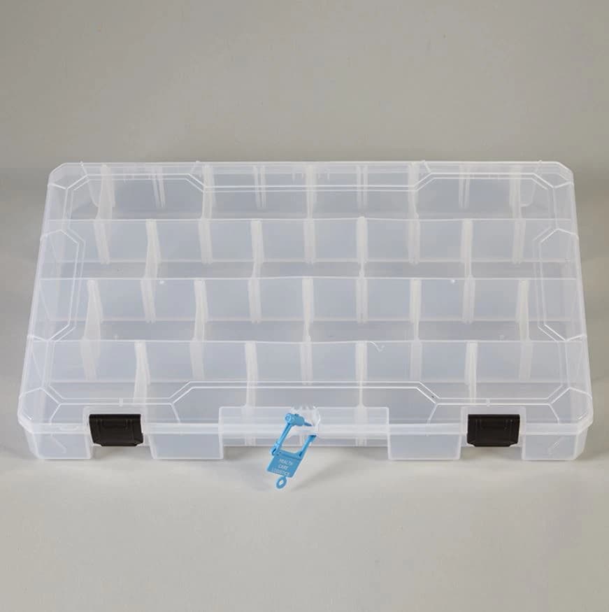 Utility Box Plastic 14x8x2 (Empty) - Utility Box Plastic 14x8x2 - Image 1