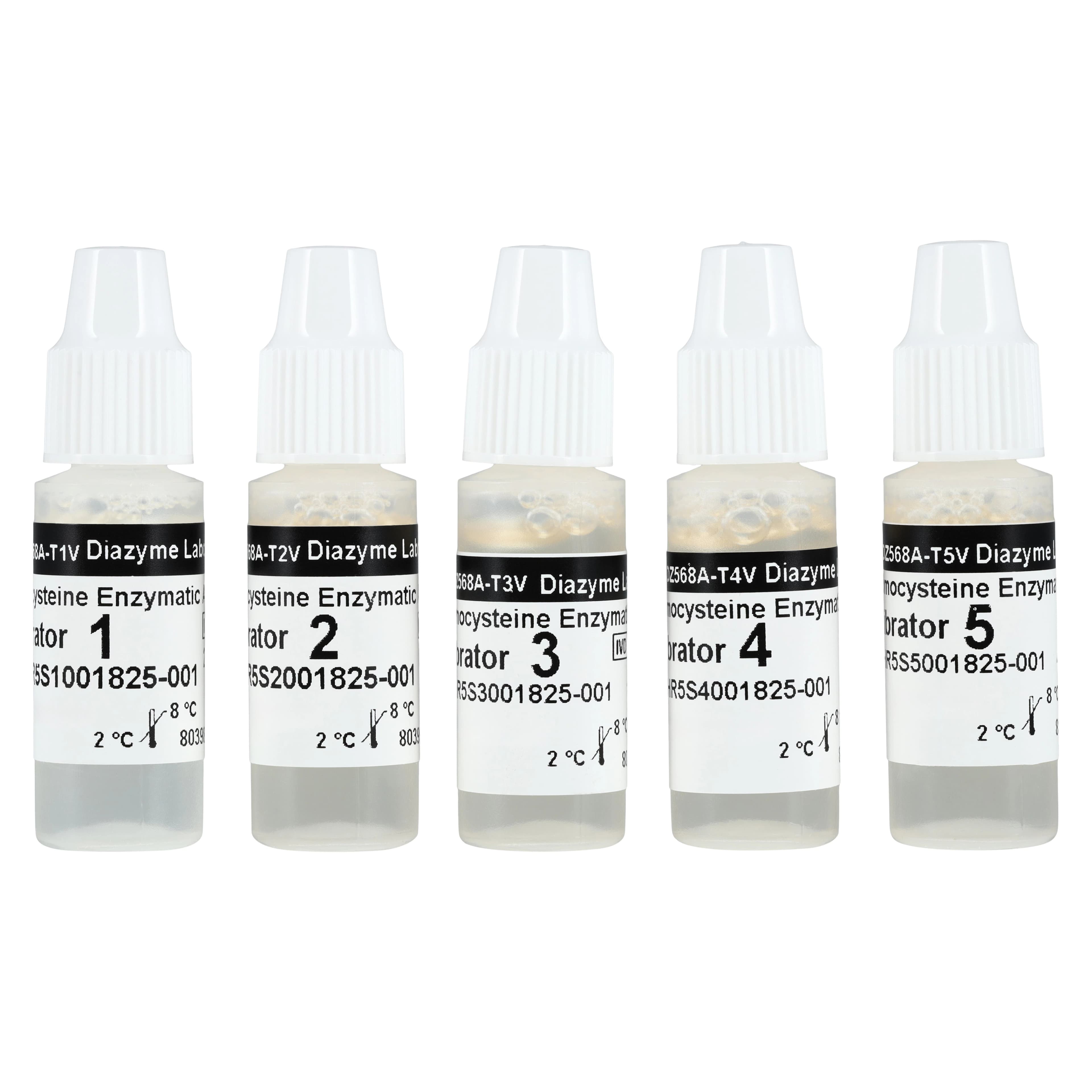 Diazyme Homocysteine Calibrator, 5-Point, 5 x 3 mL Liquid, for Clinical Analyzers thumbnail 4