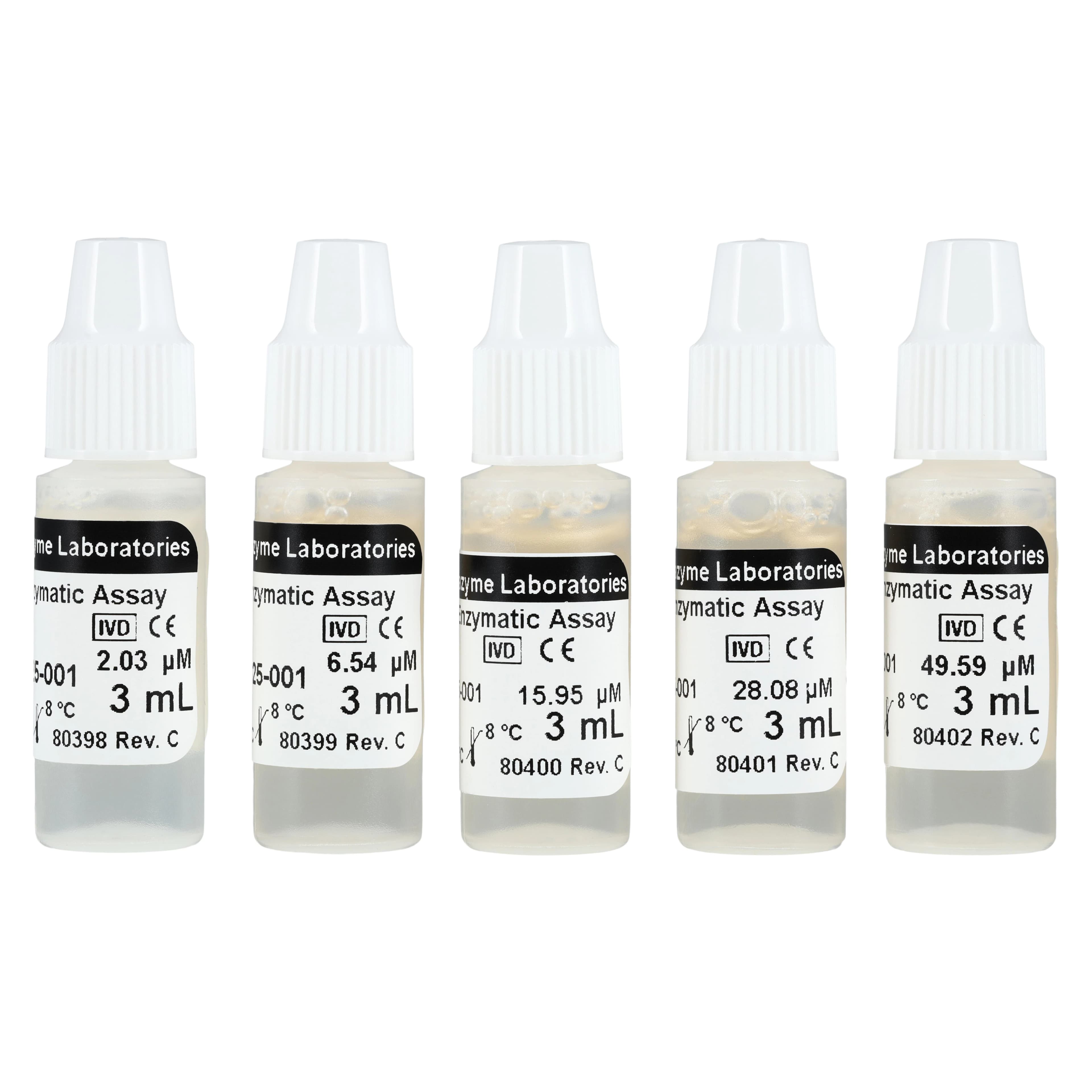 Diazyme Homocysteine Calibrator, 5-Point, 5 x 3 mL Liquid, for Clinical Analyzers thumbnail 5