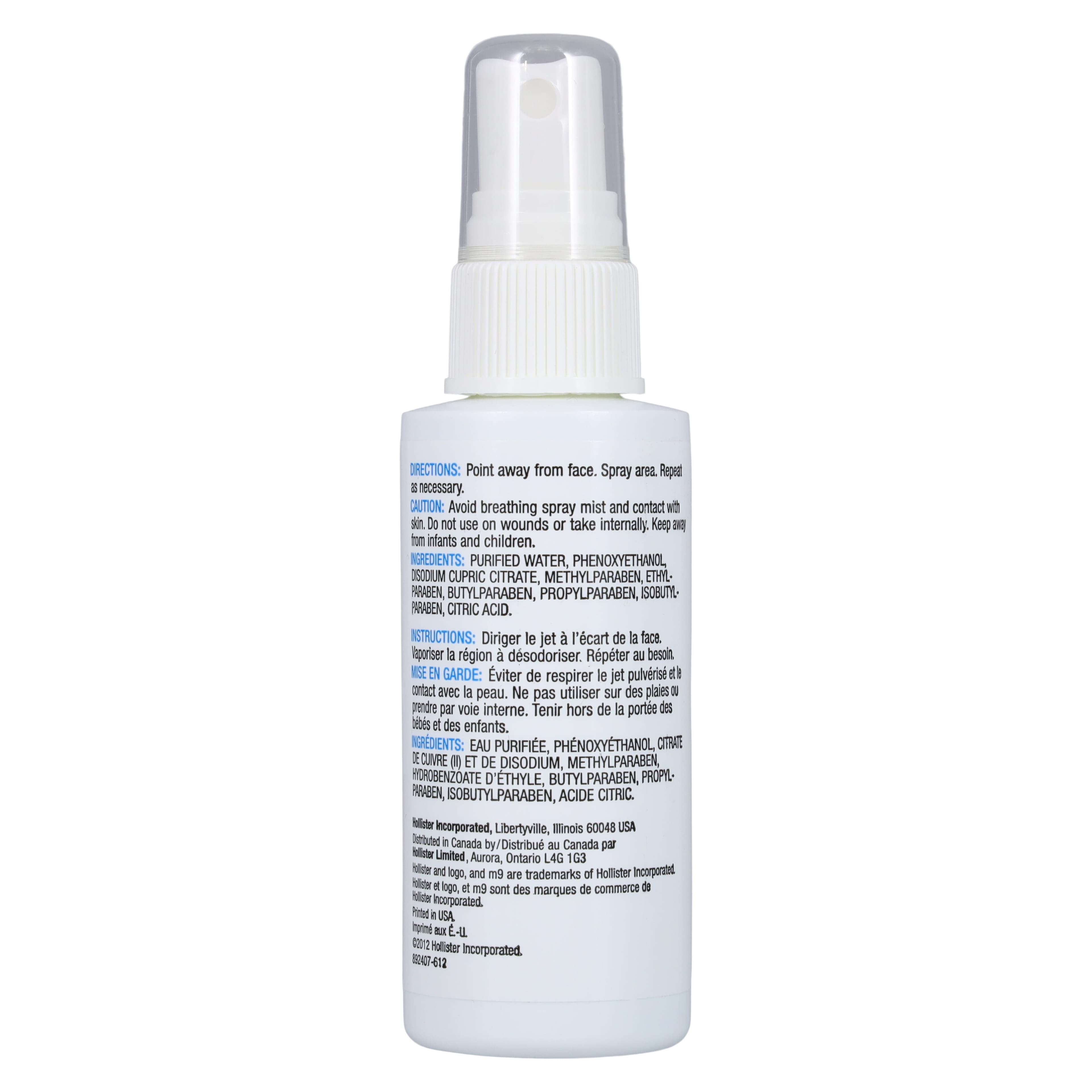 Hollister M9 Spray Deodorizer, Unscented, Pump Spray thumbnail 2