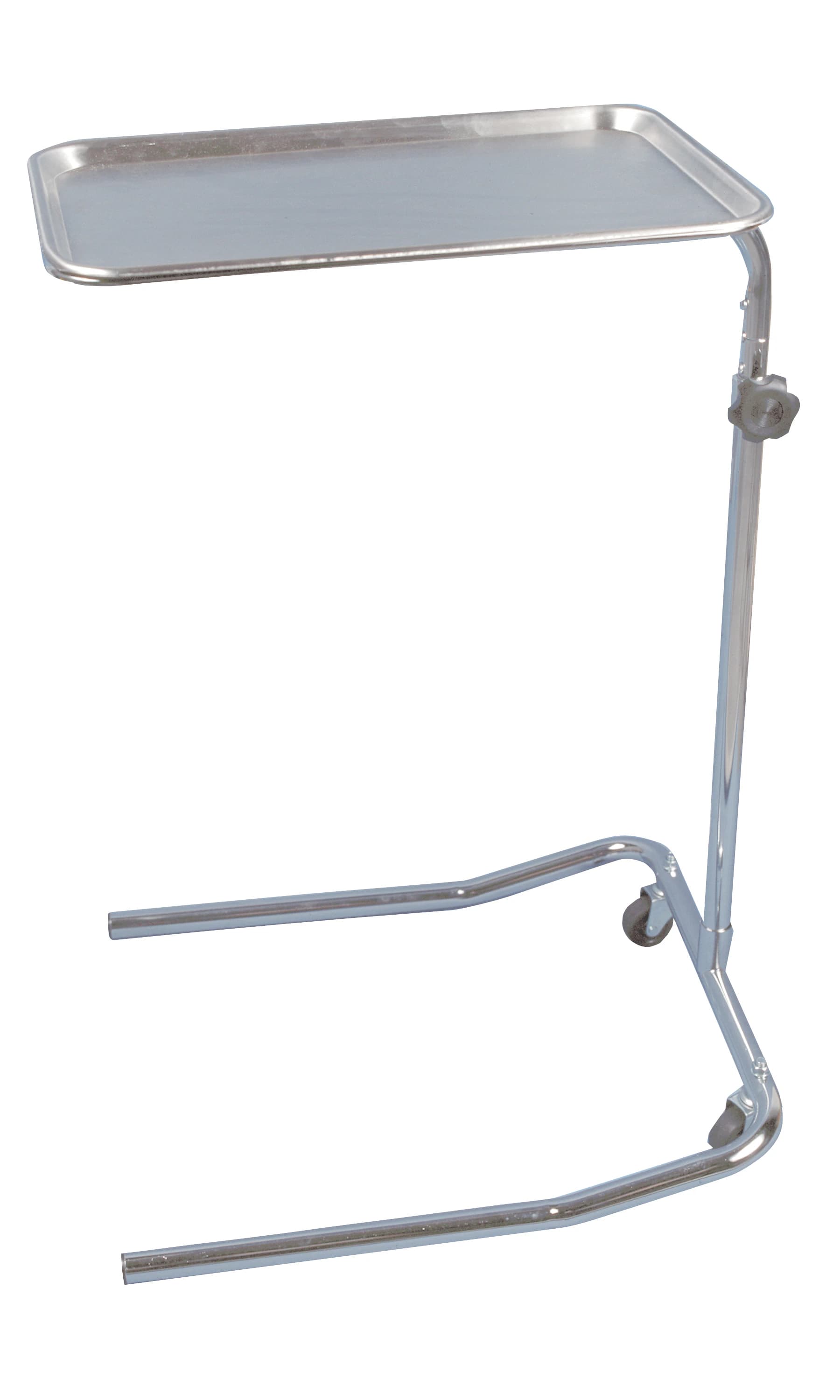 Drive Medical Designs Mayo Instrument Stand, Single Post, with 2" Swivel Casters thumbnail 2