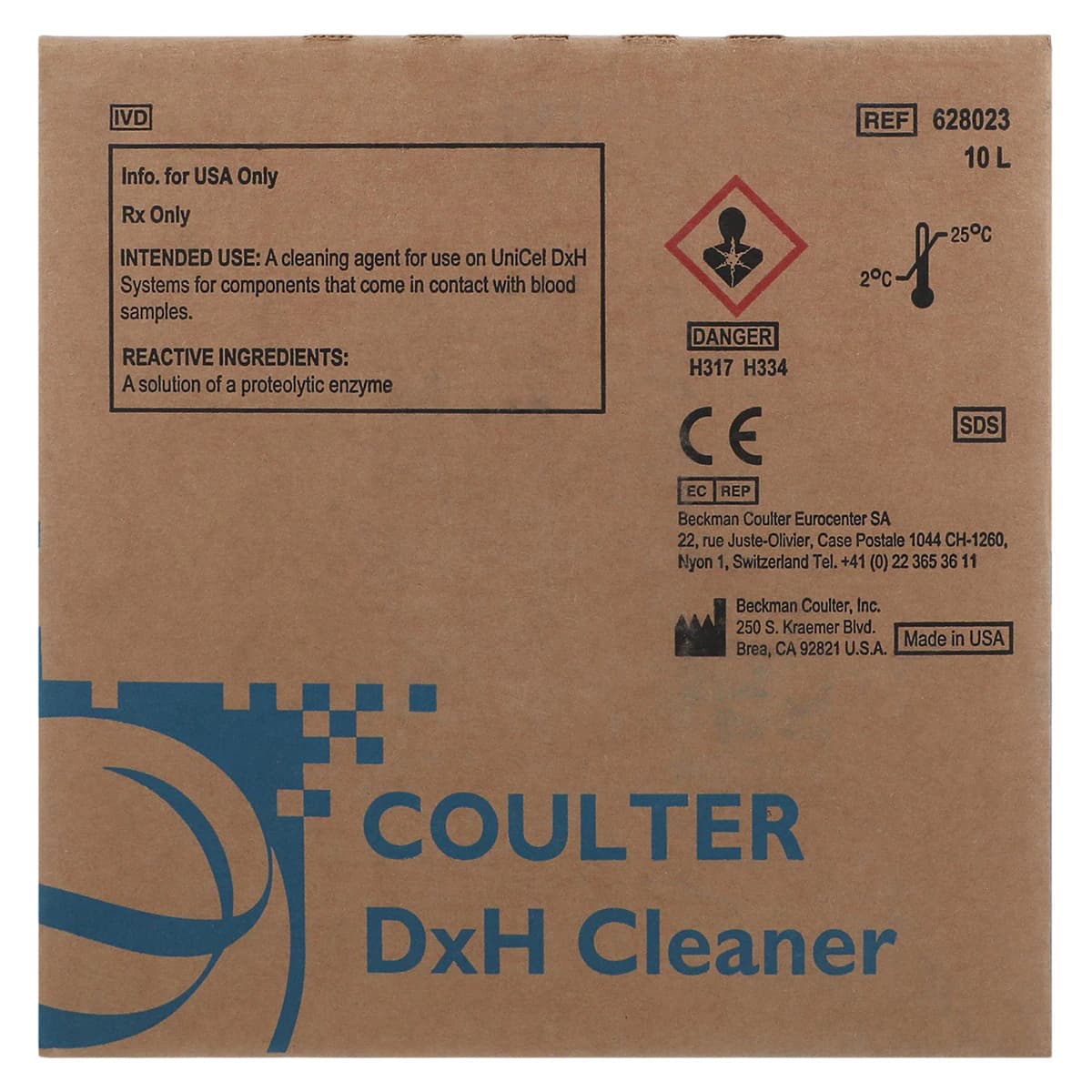 Beckman Coulter UniCel DxH 800 Cleaning Solution, 10L thumbnail 2