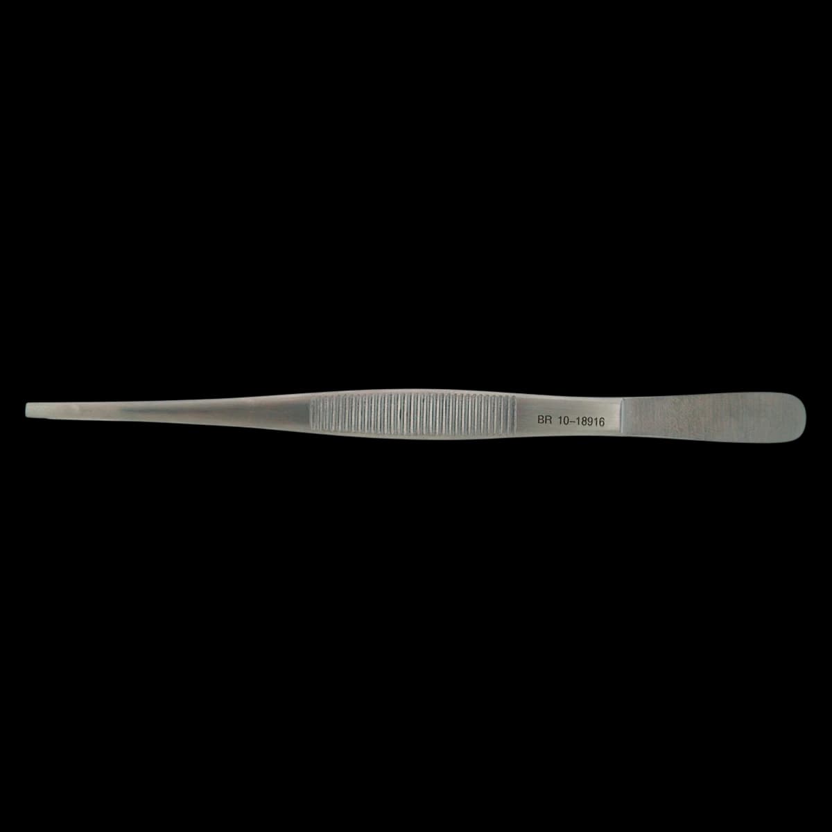 Brown Tissue Forceps, 6" Stainless Steel, Each - Forceps Brown - Image 1