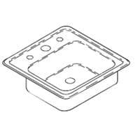Midmark Sink, Single Bowl, 15" x 15" x 10" - Sink Single Bowl 15x15x10" - Image 1