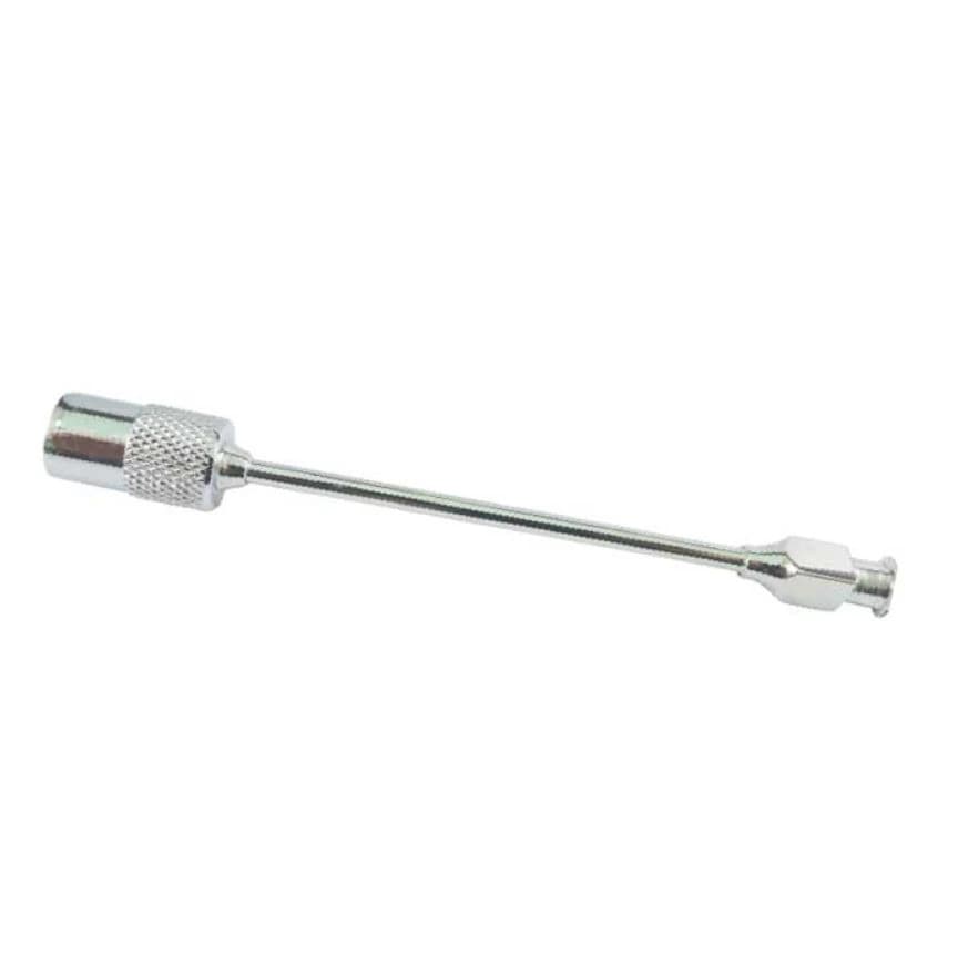 Gynex Needle Holder Adapter, 4" Stainless Steel, Each - Needle Adapter SS - Image 1