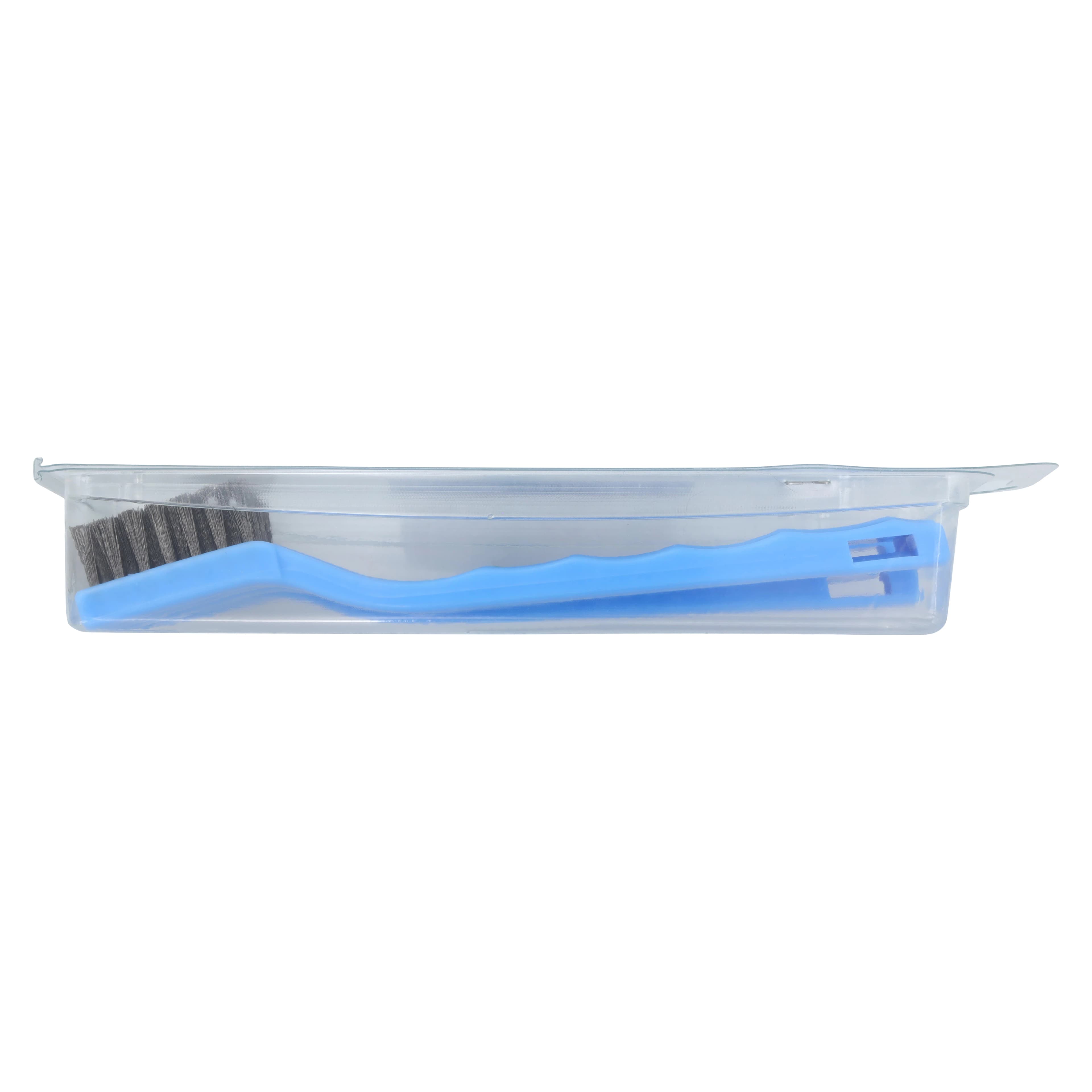 Tough Guy Scratch Brush, Stainless Steel Bristle, 3x7" Plastic Handle, 5/Package thumbnail 2