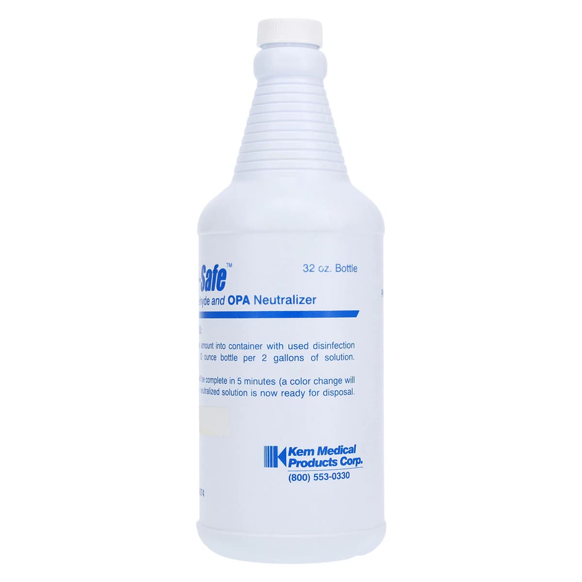 Kem-Safe OPA/Glutaraldehyde Neutralizer Solution, Glycine, 32 oz Bottle, 12/Case thumbnail 2