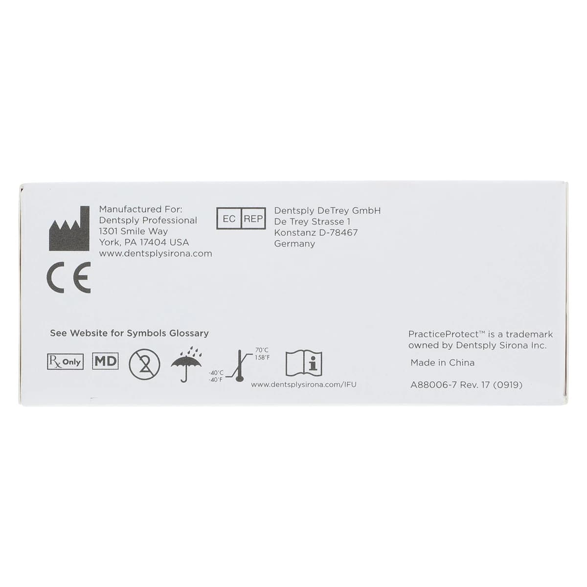 Dentsply Sirona Disposa-Shield Low-Speed Long Handpiece Barrier Covers, 7.75" x 1.25", 500/Box, A88006 thumbnail 3