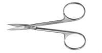 Aesculap Iris Dissecting Scissors, Straight, 3-1/2" (9 cm), Stainless Steel, Non-Sterile, Reusable - Scissor Iris SS Straight - Image 1