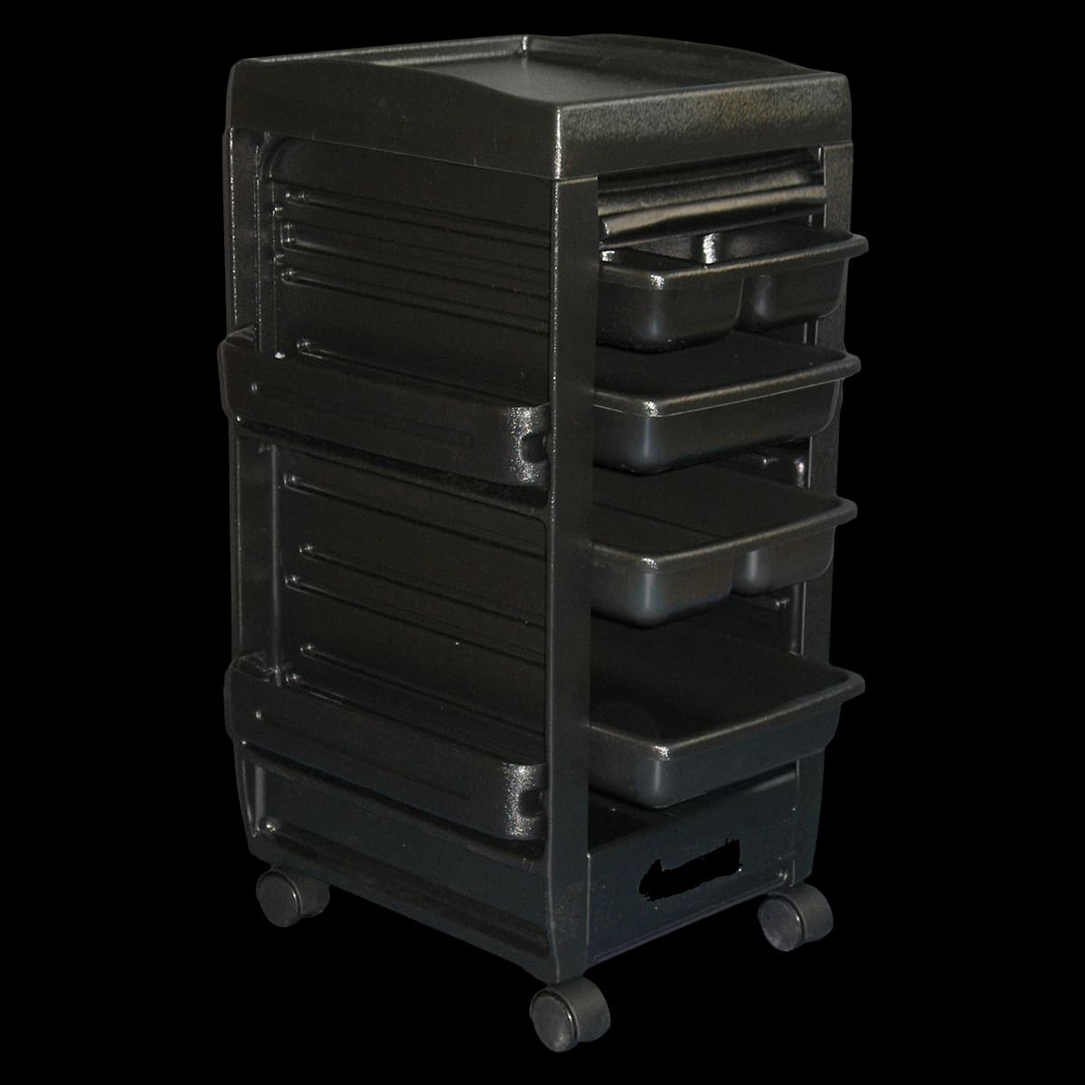 Brandt Industries Medical Cart, 15"W x 16"D x 29"H, White, PS Series - Cart Medical PS 15x16x29-White - Image 1