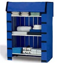 Blue Chip Medical Products Cart Cover with Velcro, 24" x 24" x 70" - Cover Cart w/Velcro 24x24x70 - Image 1