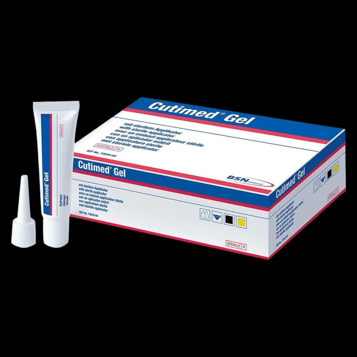 Cutimed Hydrogel Wound Gel, Sterile, 8g Syringe (3mL), Clear, Latex-Free - Gel Cutimed Wound Hydrogel - Image 1