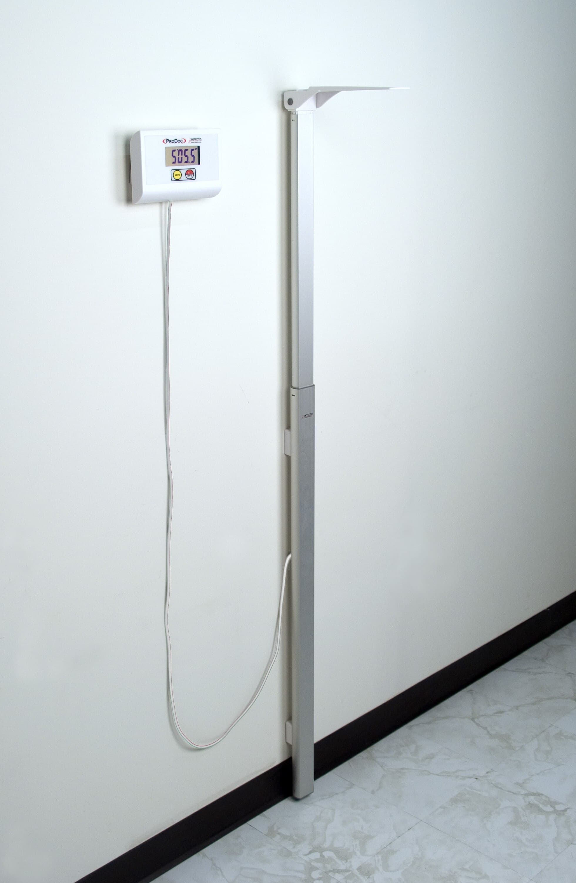 Detecto Height Rod/Stadiometer Mount for 6437 Digital Scale thumbnail 3