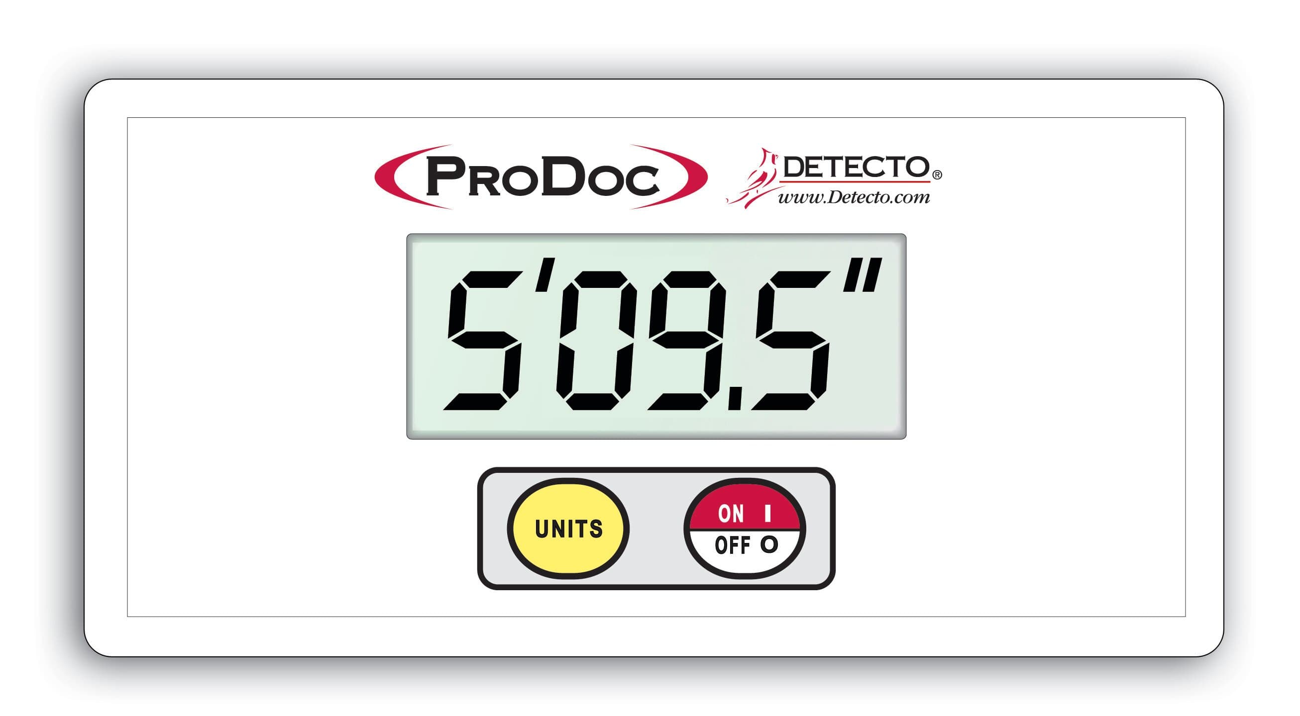 Detecto Height Rod/Stadiometer Mount for 6437 Digital Scale thumbnail 4
