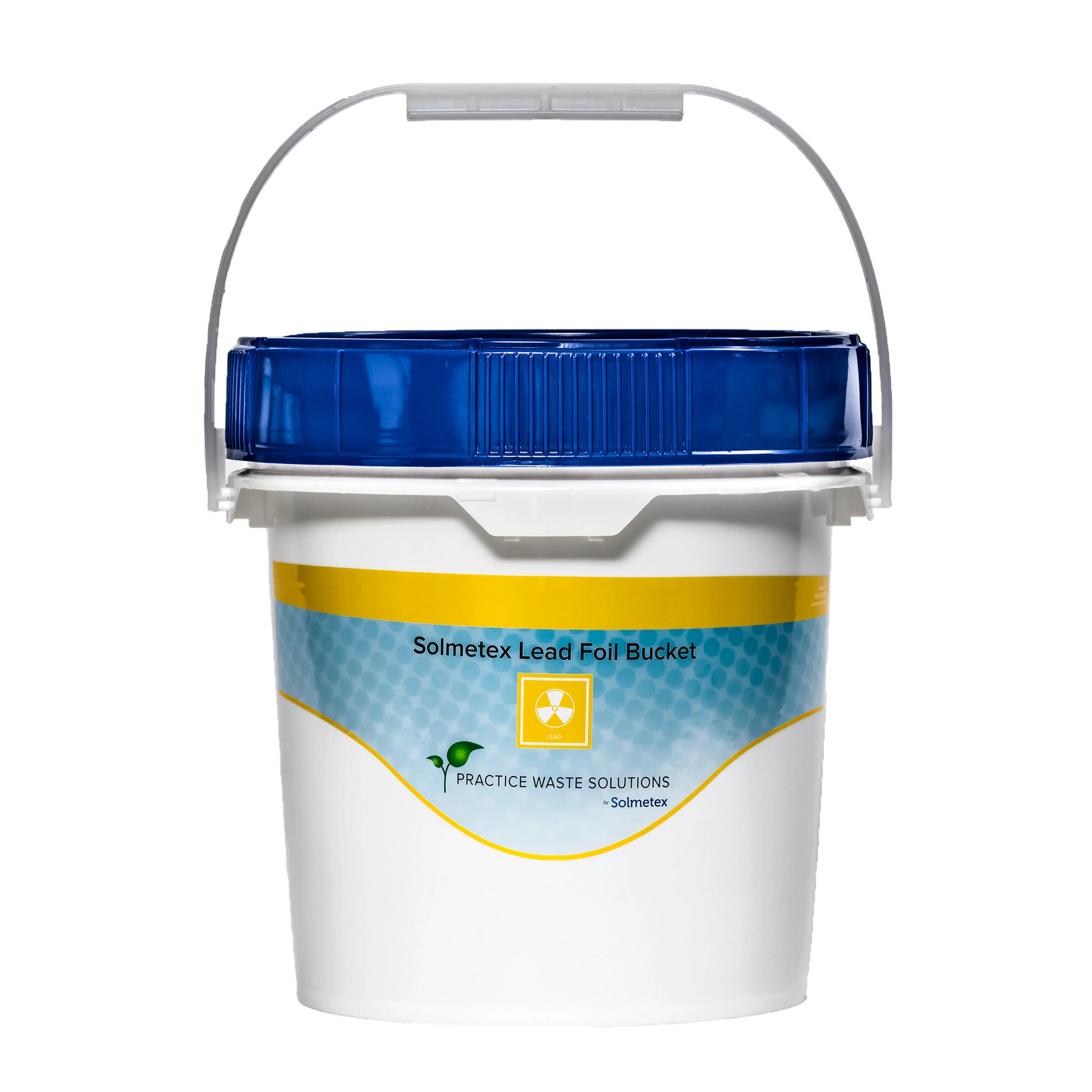 Solmetex Lead Recycling Bucket, 1.25 Gallon, PWS-LB-1 - 1.25 Gallon Lead Bucket - Image 1