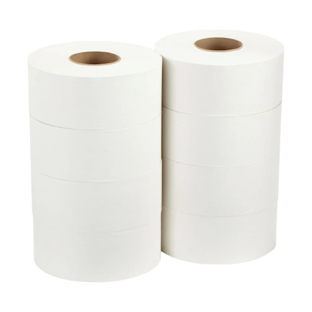 Georgia Pacific Professional Jumbo Jr. Bathroom Tissue Roll, White, 2-Ply, 3.3" x 1000 ft, 8/Case thumbnail 2